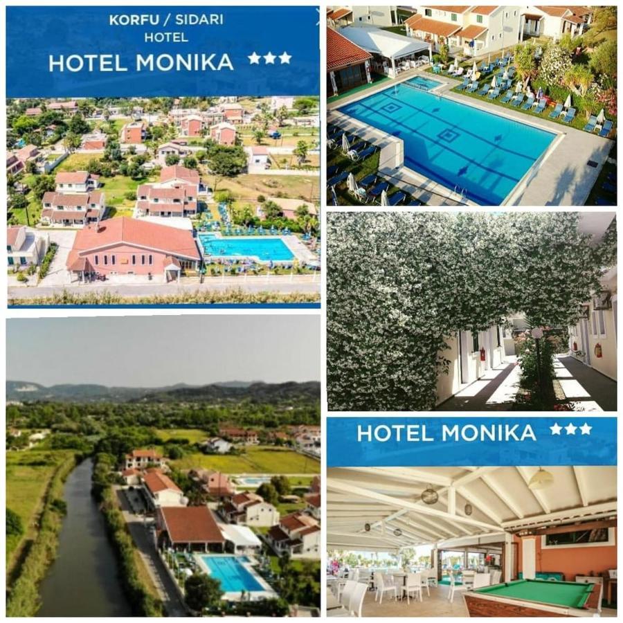 Monika Hotel Sidari Sidárion Esterno foto